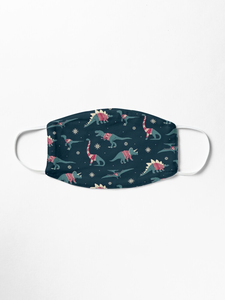 Alternate view of Dinos In Sweaters Mask