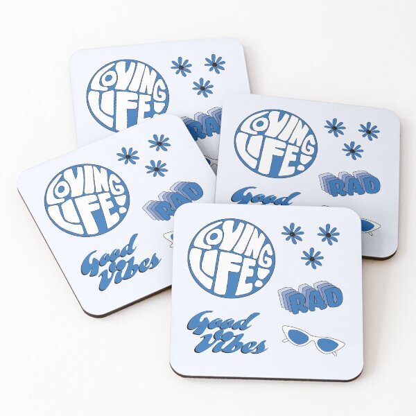 Item preview, Blue Sticker Pack - bright and inspirational! designed and sold by The-Goods.