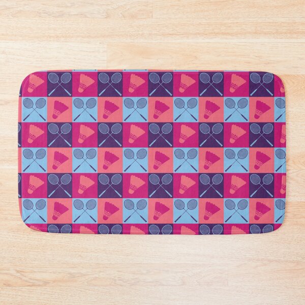 Item preview, Badminton -retro style with living coral and pink designed and sold by EvieWoj.