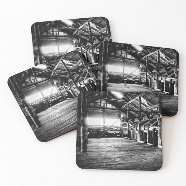 Item preview, Mungo Shearing Shed interior 2 designed and sold by Linda Lees.