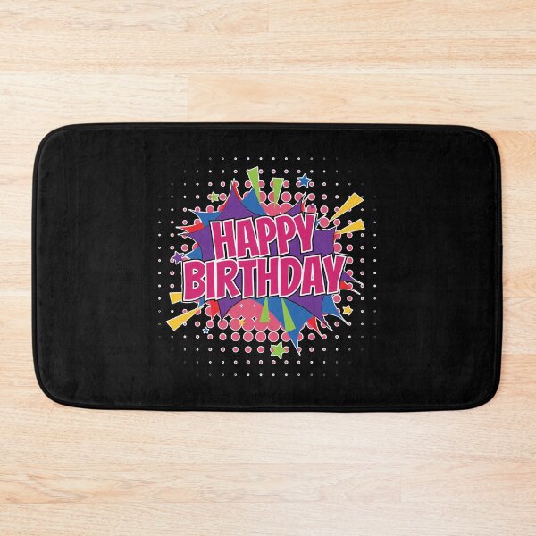 Item preview, Pop Art Shirt Happy Birthday Graphic Art Gift Tee designed and sold by haselshirt.