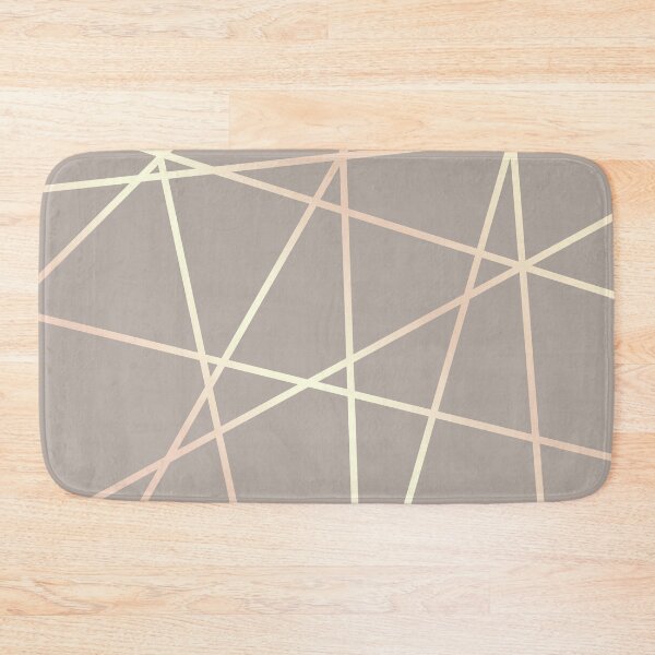Item preview, Elegant rose gold geometric pattern  designed and sold by NaughtyCat.