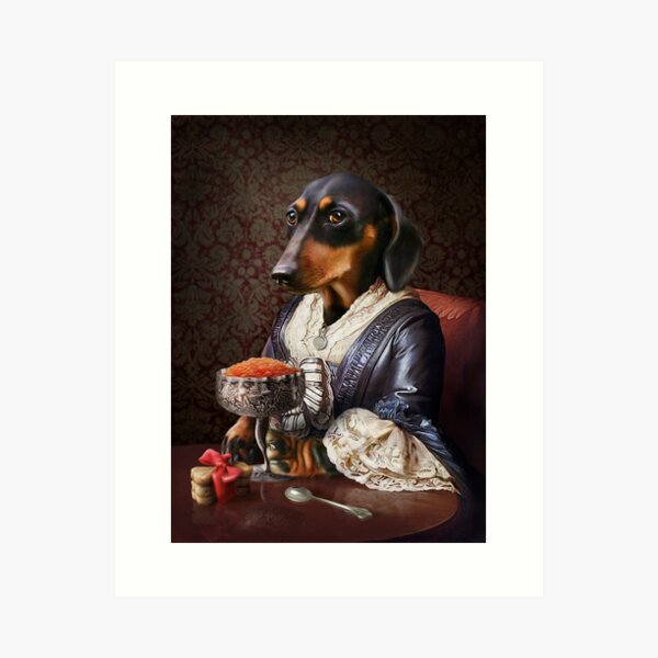 Item preview, Daschund Portrait - Frankie designed and sold by carpo17.