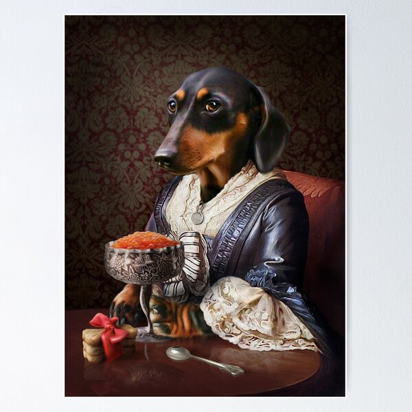 Item preview, Daschund Portrait - Frankie designed and sold by carpo17.