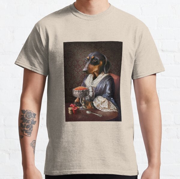 Daschund Portrait - Frankie Classic T-Shirt