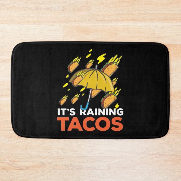 Artikelvorschau, Love Tacos Its Raining Tacos Birthday Gift Idea entworfen und verkauft von haselshirt.