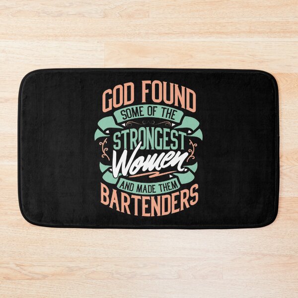 Item preview, Strong Woman Bartender Profession Gift Idea designed and sold by haselshirt.