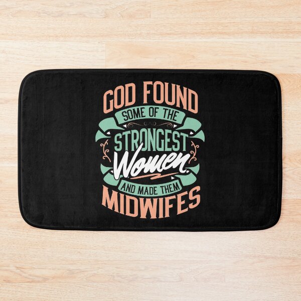 Item preview, Strong Woman Midwifes Profession Gift Idea designed and sold by haselshirt.