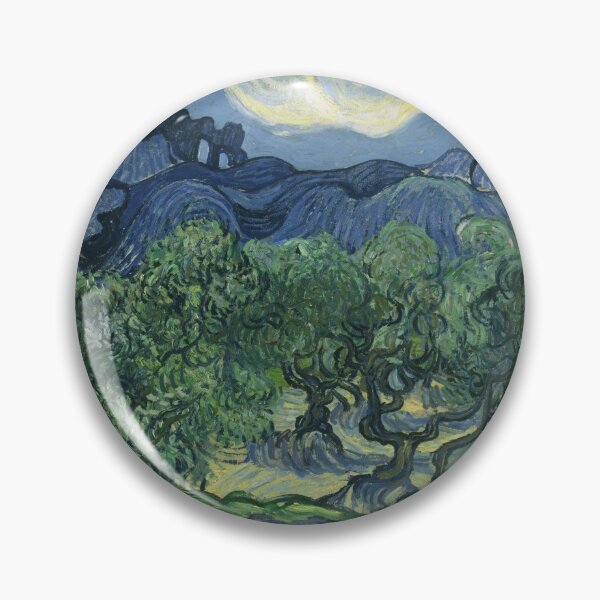 Item preview, Olive Trees in a Mountainous Landscape Vincent Van Gogh designed and sold by 4Craig.