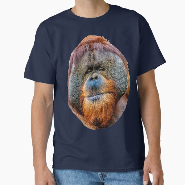 Item preview, Orangutan face designed and sold by OwlOccasions.