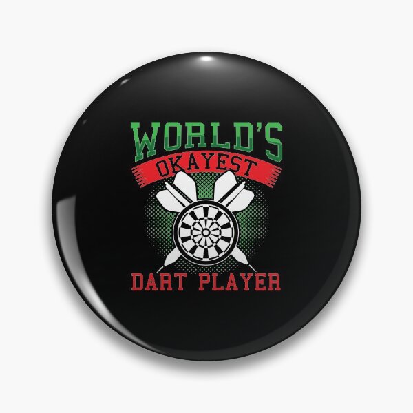 Item preview, Darts Sports World's Okayest Player Bullseye Gift designed and sold by haselshirt.