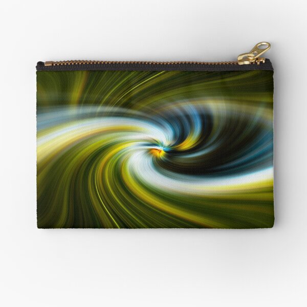 Maybe you can see me waving from the other side Zipper Pouch