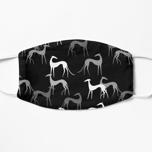 Sighthounds in black Flat Mask