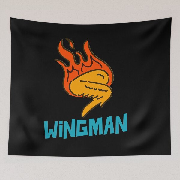 Item preview, BBQ Chicken Wingman designed and sold by AndApArt.
