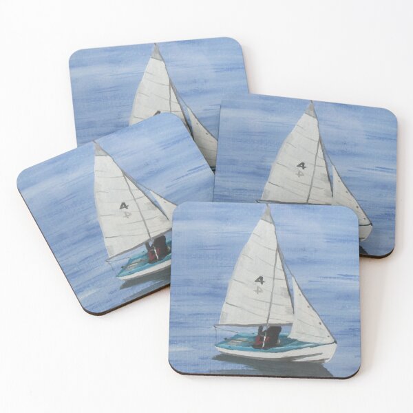 Item preview, Sailboat Number 4 designed and sold by Ann Biddlecombe.
