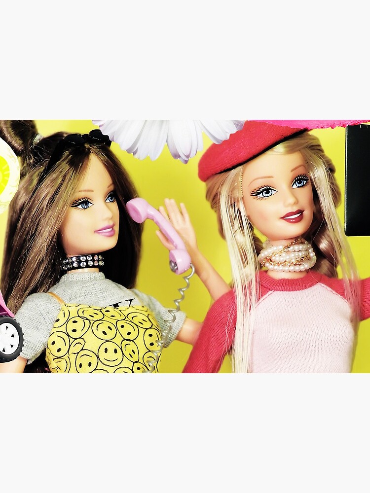 MOSCHINO BARBIE DOLL Sticker for Sale by itsalexb