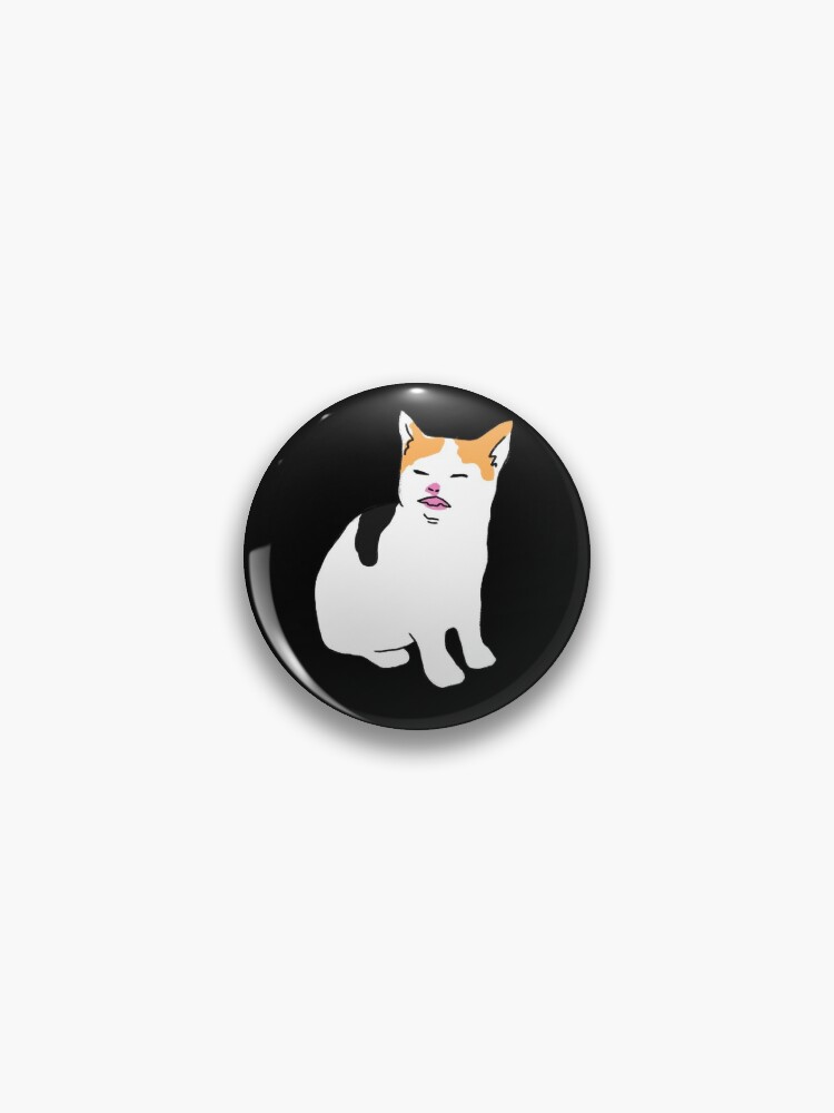 Angry Cat Meme Pin