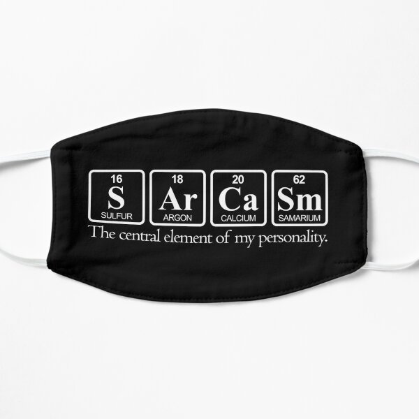 Sarcasm Flat Mask