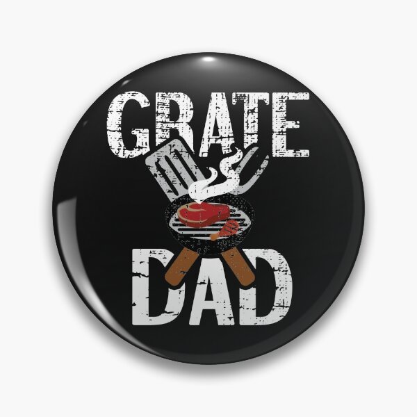 Item preview, Grate Dad BBQ Grilling Distressed Design designed and sold by 4Craig.