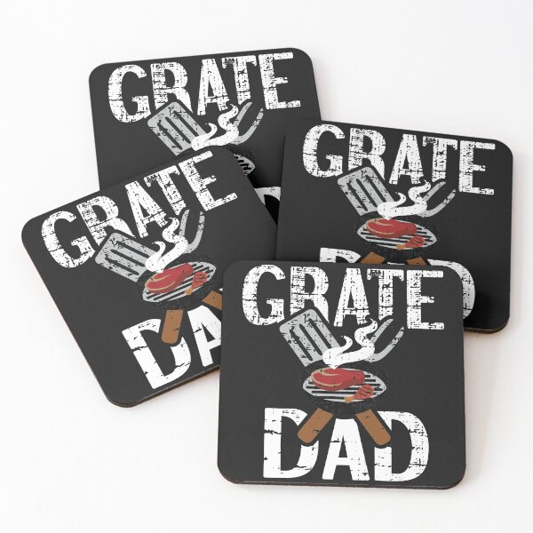 Item preview, Grate Dad BBQ Grilling Distressed Design designed and sold by 4Craig.