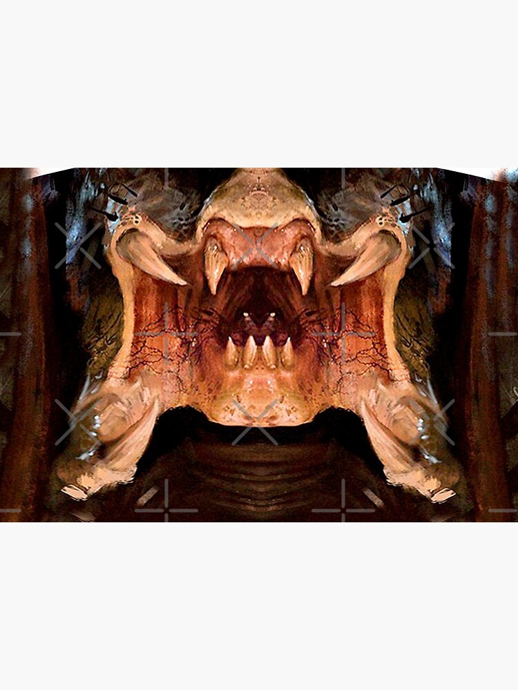 predator mouth mask by guillermofarze