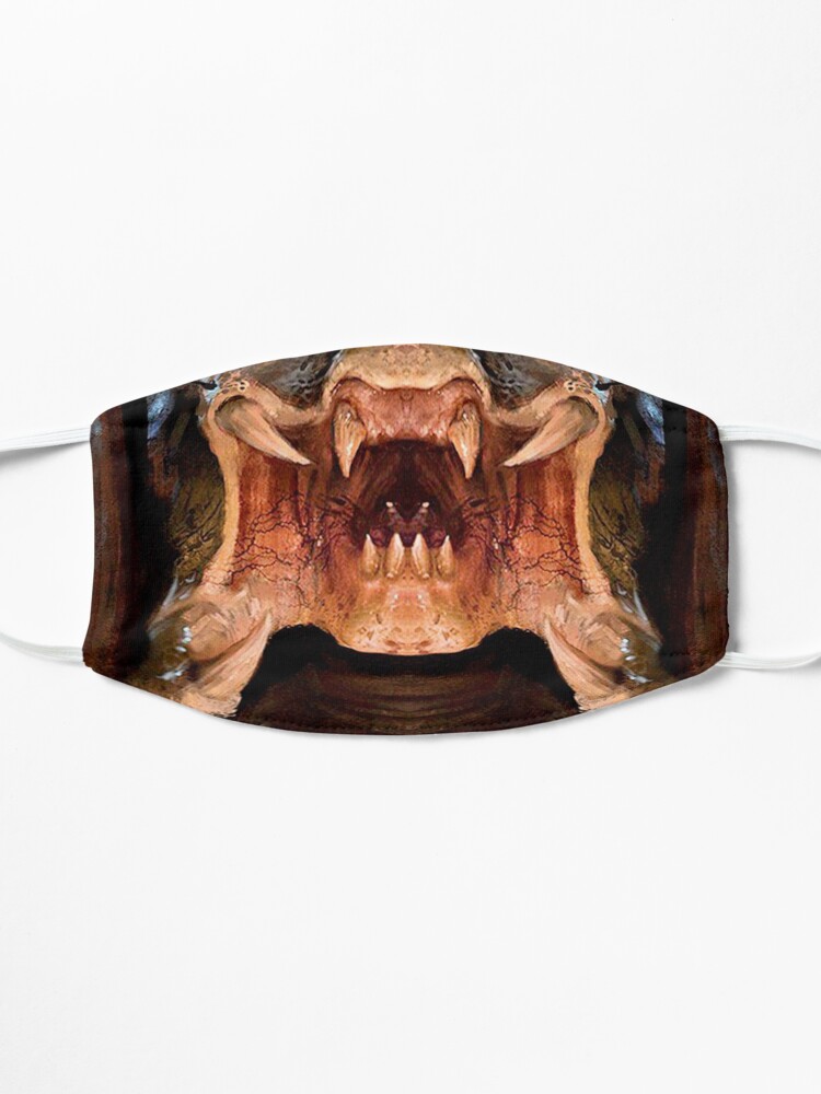 Alternate view of predator mouth mask Mask
