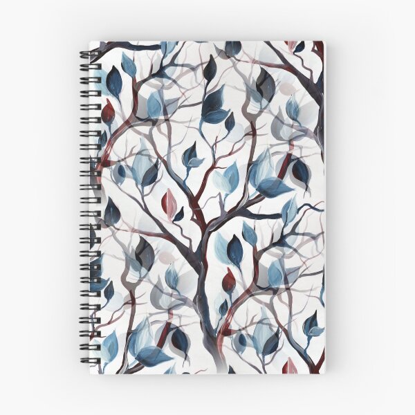 Item preview, Realm of Blue Foliage in Watercolor designed and sold by Nisuris.
