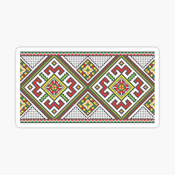 Ukrainian Embroidery Vyshyvanka Sticker