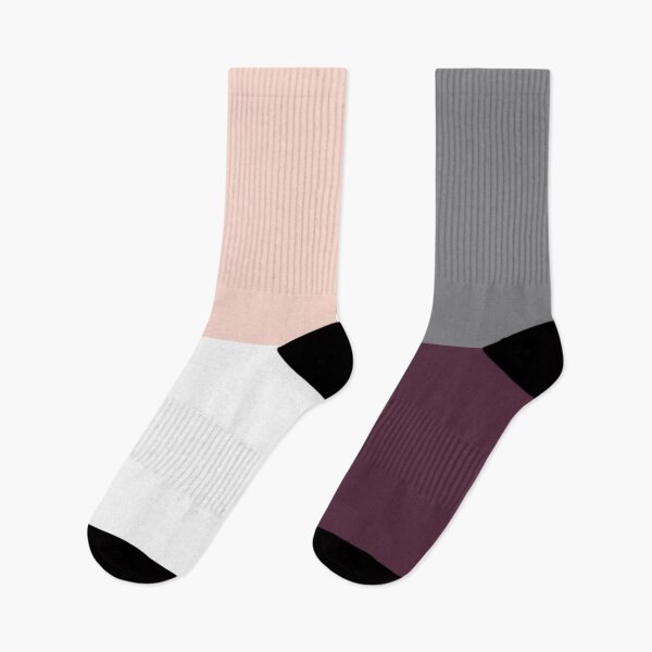Item preview, Elegant burgundy, blush pink & grey geometric designed and sold by NaughtyCat.