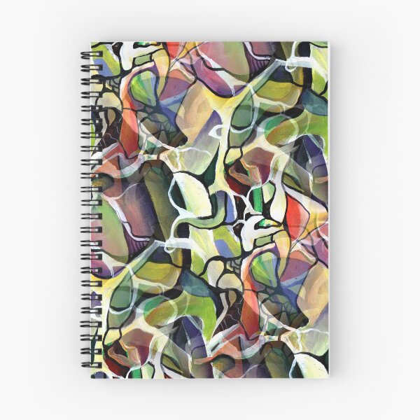 Item preview, Watercolor Abstract Dynamic Maximalism in Prominent Shape  designed and sold by Nisuris.