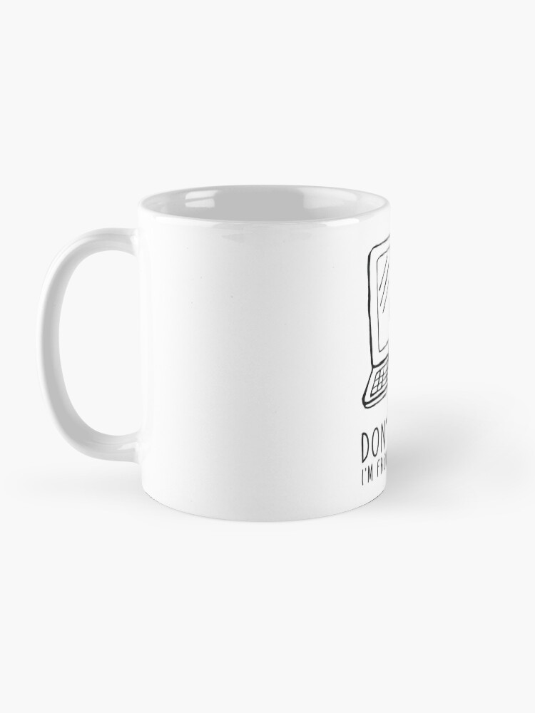 Alternate view of I'm from tech support Mug
