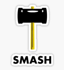 Super Smash Hammer Sticker
