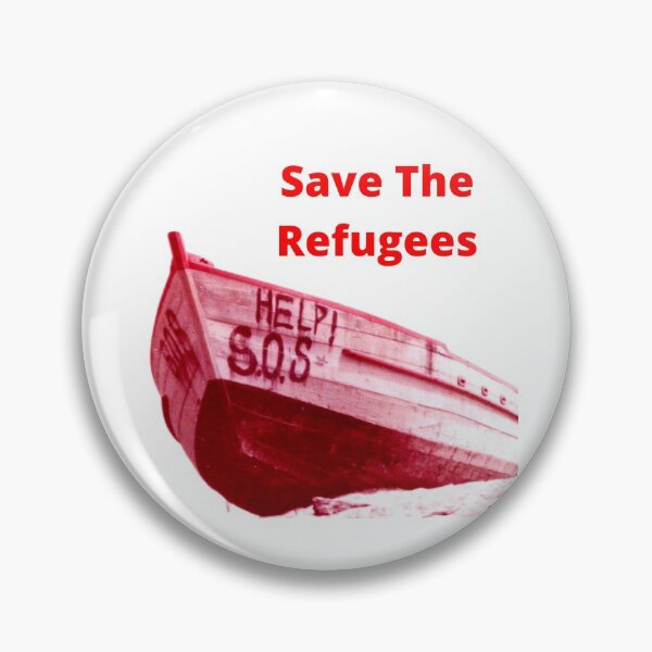 Item preview, Save The Refugees. designed and sold by Bagsyrose.