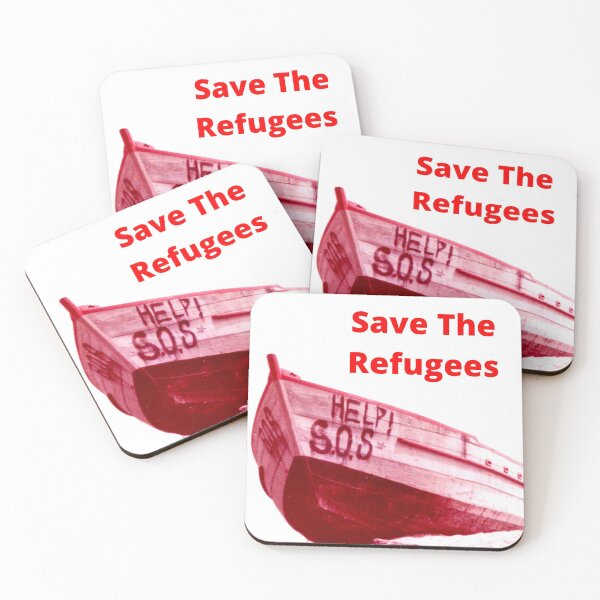 Item preview, Save The Refugees. designed and sold by Bagsyrose.
