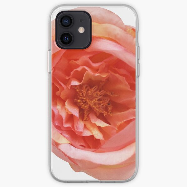 Rose Living Coral iPhone Flexible Hülle