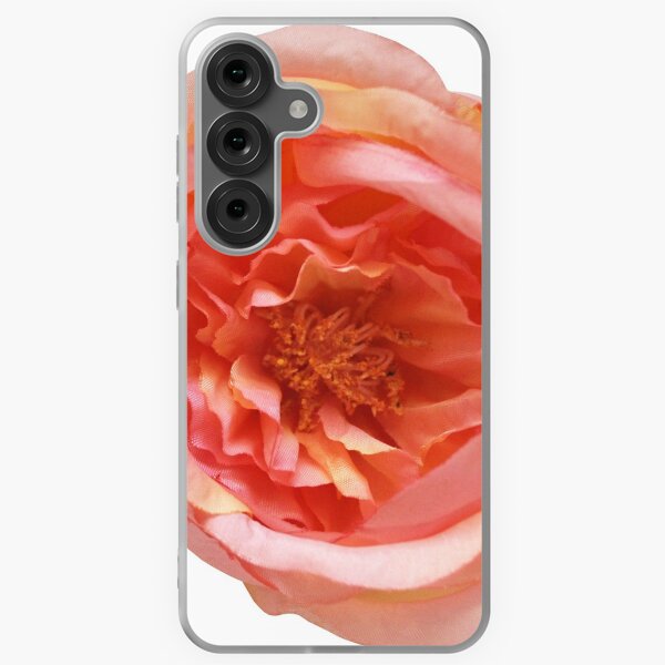 Rose Living Coral Samsung Galaxy Flexible Hülle
