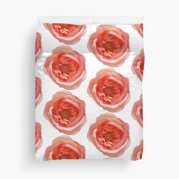 Rose Living Coral Bettbezug