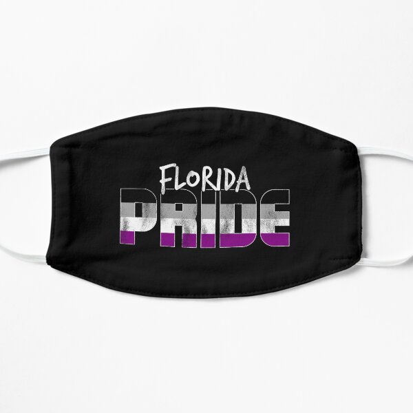 Florida Pride Asexual Flag Mask