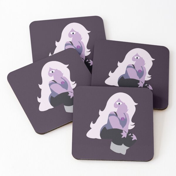 Item preview, Sitting Amethyst Flat Design designed and sold by SmirkingDesigns.