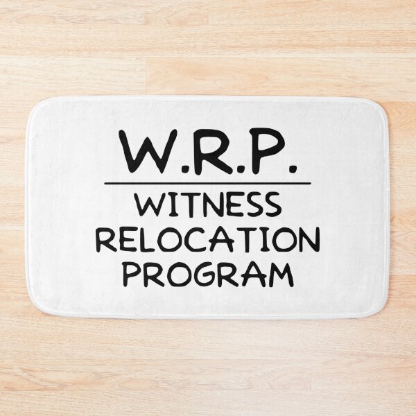 Item preview, Witness Relocation Program designed and sold by GraphicBazaar.