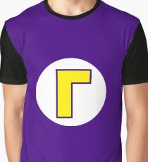 Super Mario Waluigi Icon Graphic T-Shirt
