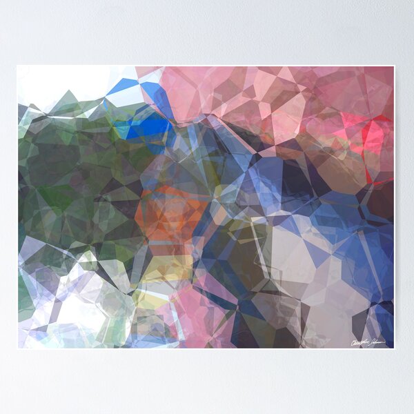 Item preview, Abstract Polygons 87 designed and sold by TravelPhotoArt.