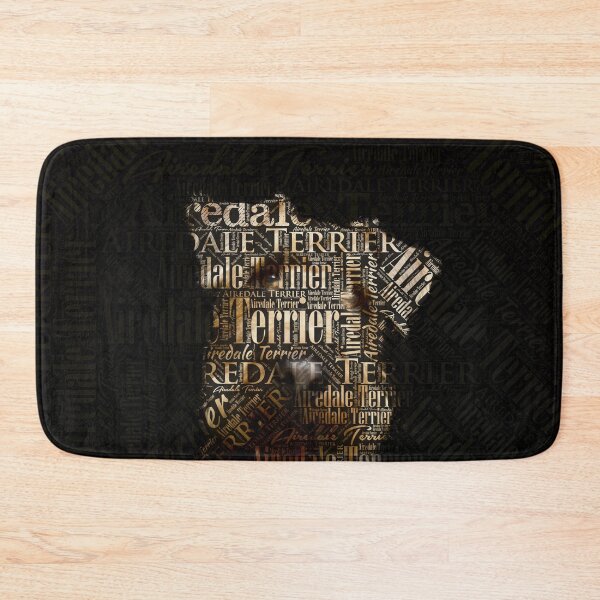 Item preview, Airedale Terrier Word Art designed and sold by k9printart.