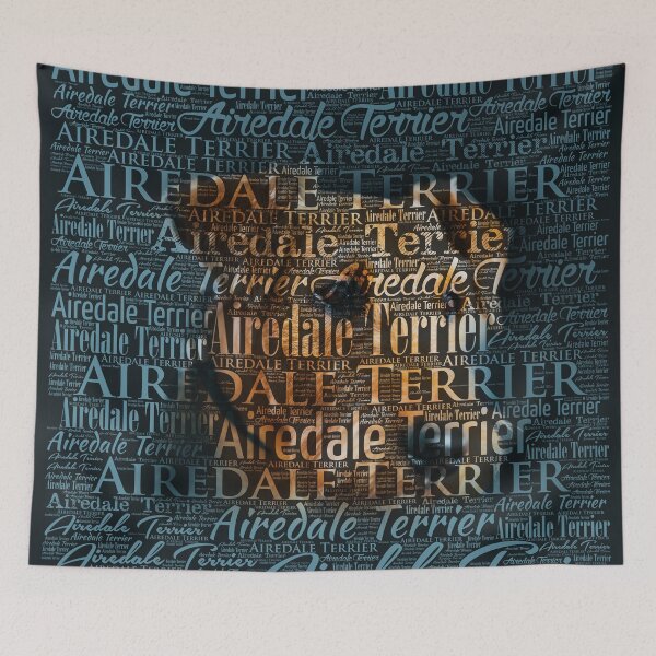 Item preview, Airedale Terrier Word Art designed and sold by k9printart.