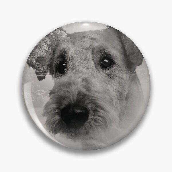 Item preview, Airedale Terrier Double Exposure designed and sold by k9printart.