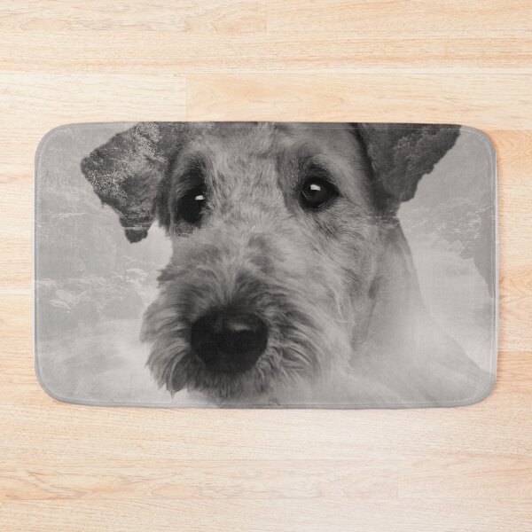 Item preview, Airedale Terrier Double Exposure designed and sold by k9printart.