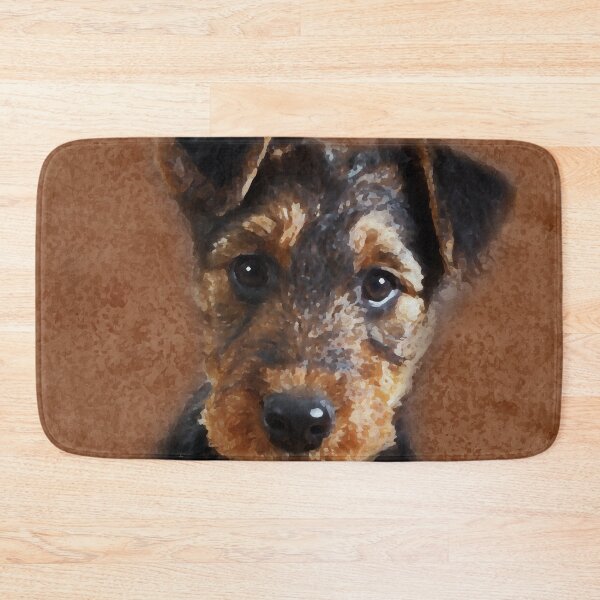 Item preview, Airedale Terrier Puppy Digital Art designed and sold by k9printart.