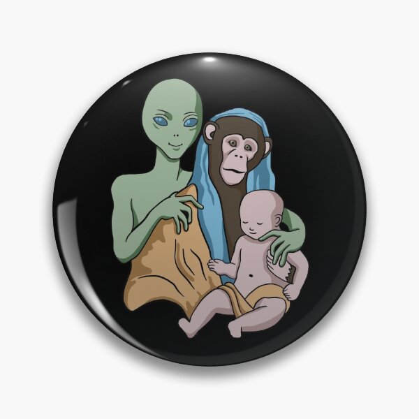 Item preview, alien monkey human conspiracy  designed and sold by isstgeschichte.