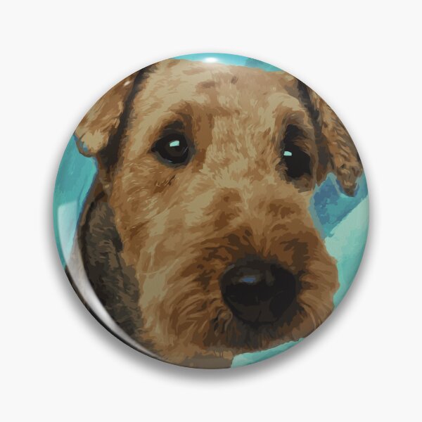 Item preview, Airedale Terrier Portrait designed and sold by k9printart.