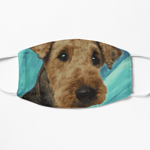 Airedale Terrier Portrait Mask